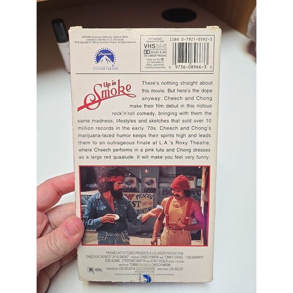Cheech & Chong Up In Smoke Still Smokin VHS Tape Lot Comedy Movies - Picture 5 of 8